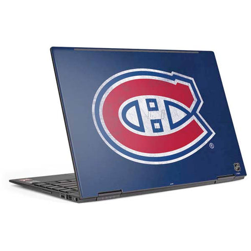 NHL Montreal Canadiens Distressed HP Envy Skin