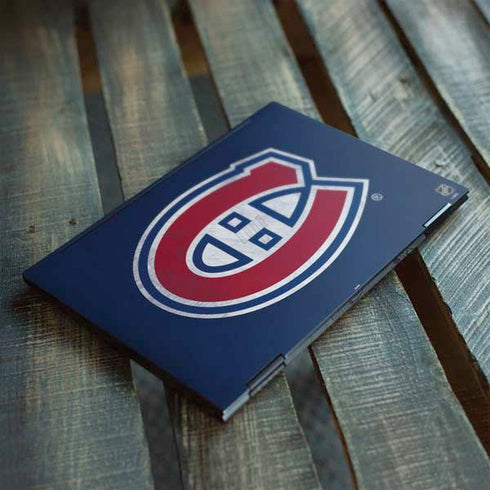 NHL Montreal Canadiens Distressed HP Envy Skin