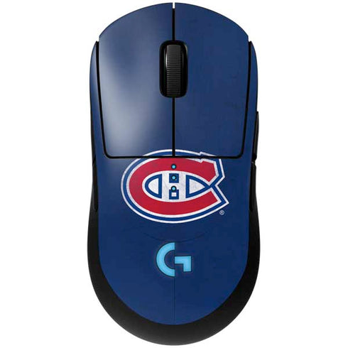 NHL Montreal Canadiens Distressed G Pro Wireless Gaming Mouse Skin