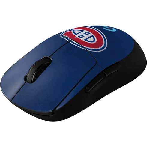 NHL Montreal Canadiens Distressed G Pro Wireless Gaming Mouse Skin