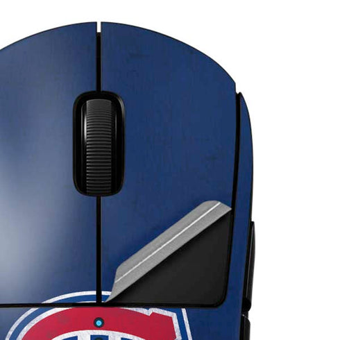 NHL Montreal Canadiens Distressed G Pro Wireless Gaming Mouse Skin