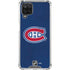 NHL Montreal Canadiens Distressed Galaxy A12 Clear Case