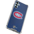 NHL Montreal Canadiens Distressed Galaxy A13 5G Clear Case