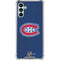 NHL Montreal Canadiens Distressed Galaxy A13 5G Clear Case