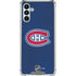 NHL Montreal Canadiens Distressed Galaxy A13 5G Clear Case
