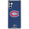 NHL Montreal Canadiens Distressed Galaxy A15 5G Clear Case