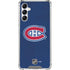 NHL Montreal Canadiens Distressed Galaxy A15 5G Clear Case