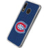 NHL Montreal Canadiens Distressed Galaxy A20 Clear Case