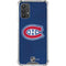 NHL Montreal Canadiens Distressed Galaxy A32 5G Clear Case