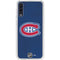 NHL Montreal Canadiens Distressed Galaxy A50 Clear Case