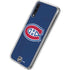 NHL Montreal Canadiens Distressed Galaxy A50 Clear Case