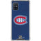 NHL Montreal Canadiens Distressed Galaxy A51 5G Clear Case