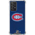 NHL Montreal Canadiens Distressed Galaxy A52 5G Clear Case
