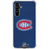 NHL Montreal Canadiens Distressed Galaxy A54 5G Clear Case