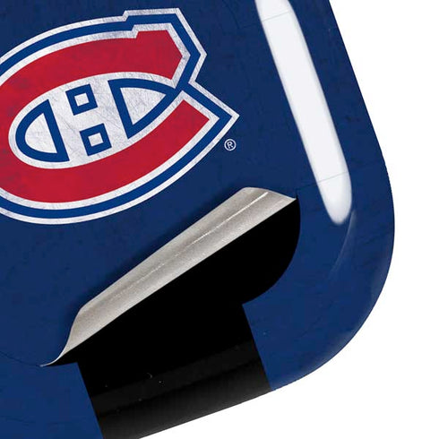 NHL Montreal Canadiens Distressed Galaxy Buds Pro Skin