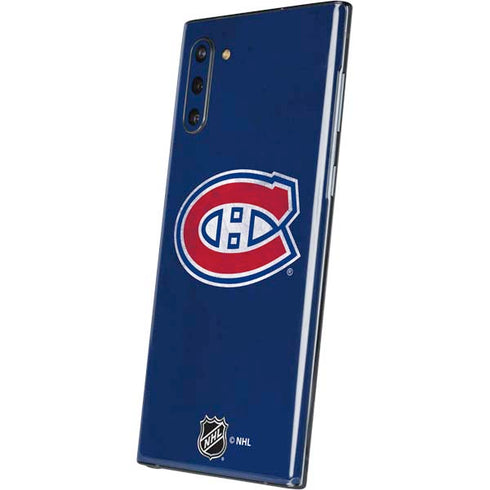 NHL Montreal Canadiens Distressed Galaxy Note 10 Skin