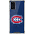 NHL Montreal Canadiens Distressed Galaxy Note20 5G Clear Case