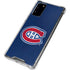 NHL Montreal Canadiens Distressed Galaxy Note20 5G Clear Case