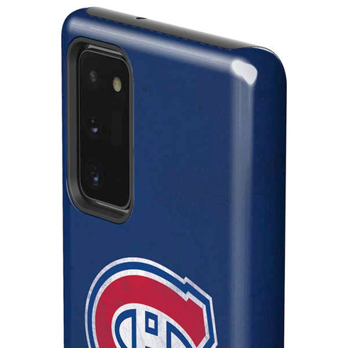 NHL Montreal Canadiens Distressed Galaxy Note20 5G Pro Case