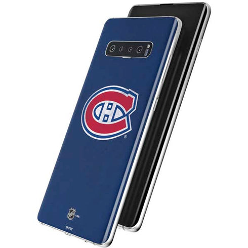 NHL Montreal Canadiens Distressed Galaxy S10 Plus Skin