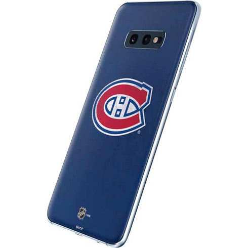 NHL Montreal Canadiens Distressed Galaxy S10e Skin