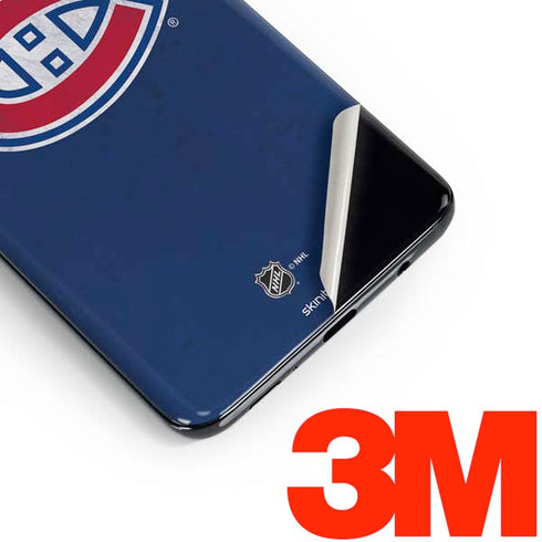 NHL Montreal Canadiens Distressed Galaxy S10e Skin