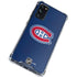 NHL Montreal Canadiens Distressed Galaxy S20 FE Clear Case