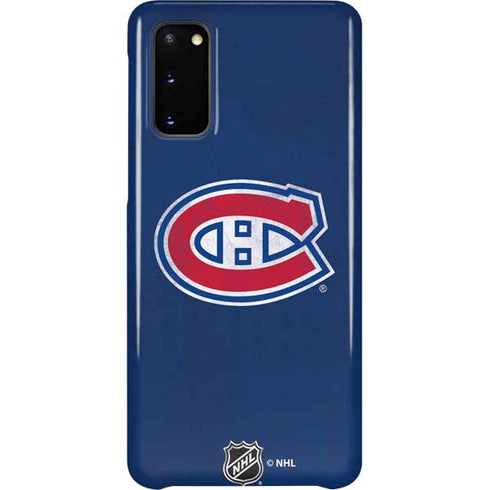 NHL Montreal Canadiens Distressed Galaxy S20 Lite Case