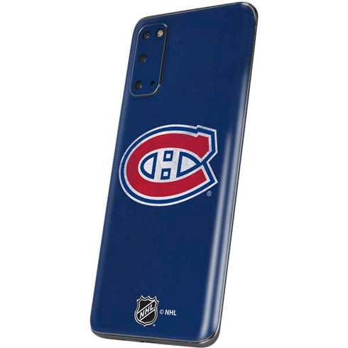 NHL Montreal Canadiens Distressed Galaxy S20 Skin