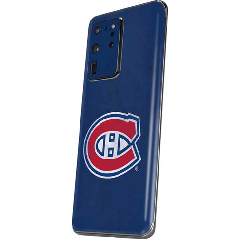 NHL Montreal Canadiens Distressed Galaxy S20 Ultra 5G Skin