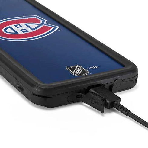 NHL Montreal Canadiens Distressed Galaxy S20 Waterproof Case