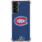 NHL Montreal Canadiens Distressed Galaxy S21 5G Clear Case