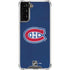 NHL Montreal Canadiens Distressed Galaxy S21 FE Clear Case
