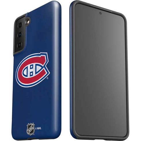 NHL Montreal Canadiens Distressed Galaxy S21 FE Pro Case