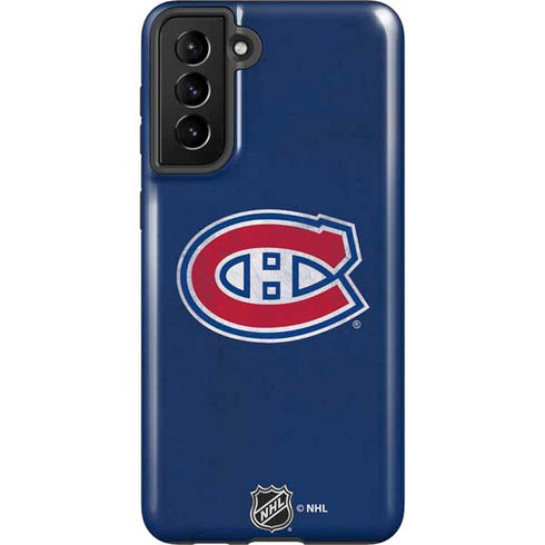 NHL Montreal Canadiens Distressed Galaxy S21 Plus 5G Pro Case