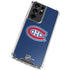 NHL Montreal Canadiens Distressed Galaxy S21 Ultra 5G Clear Case