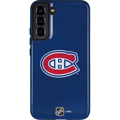 NHL Montreal Canadiens Distressed Galaxy S22 Plus Pro Case