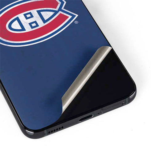 NHL Montreal Canadiens Distressed Galaxy S22 Plus Skin