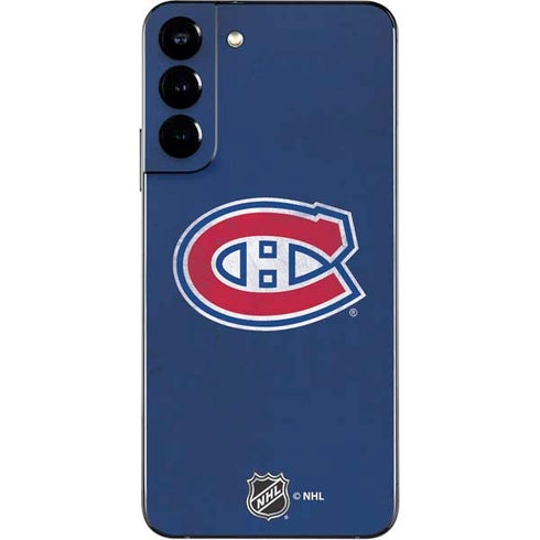 NHL Montreal Canadiens Distressed Galaxy S22 Plus Skin