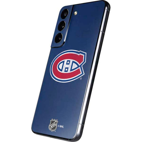 NHL Montreal Canadiens Distressed Galaxy S22 Skin