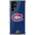 NHL Montreal Canadiens Distressed Galaxy S22 Ultra Clear Case