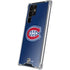 NHL Montreal Canadiens Distressed Galaxy S22 Ultra Clear Case