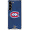 NHL Montreal Canadiens Distressed Galaxy S23 Clear Case