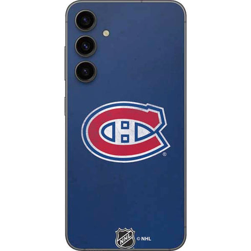 NHL Montreal Canadiens Distressed Galaxy S23 FE Skin