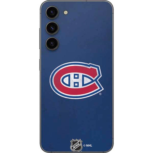 NHL Montreal Canadiens Distressed Galaxy S23 Plus Skin