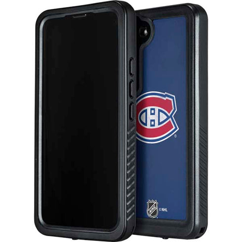 NHL Montreal Canadiens Distressed Galaxy S23 Plus Waterproof Case