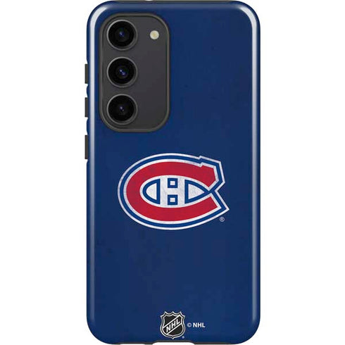 NHL Montreal Canadiens Distressed Galaxy S23 Pro Case