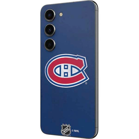 NHL Montreal Canadiens Distressed Galaxy S23 Skin
