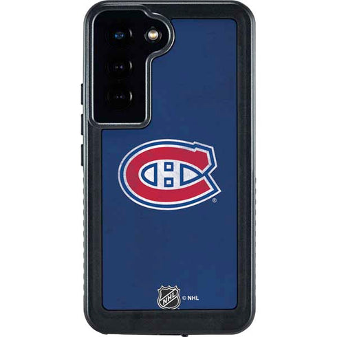 NHL Montreal Canadiens Distressed Galaxy S23 Waterproof Case