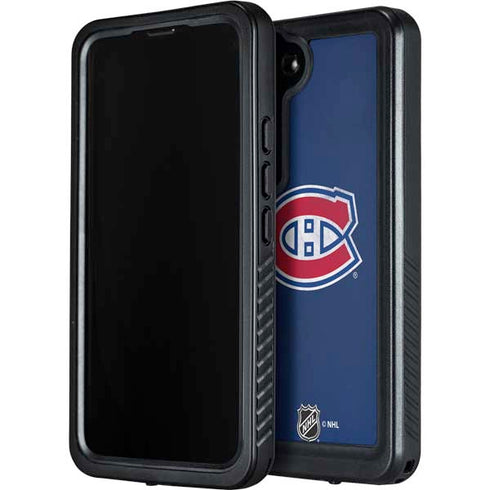 NHL Montreal Canadiens Distressed Galaxy S23 Waterproof Case